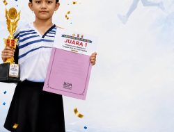 Siswi MI Nurul Huda Mejagong Raih Juara 1 Turnamen Bulu Tangkis Kapolres Cup Pemalang 2026
