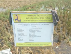 Dana P3-TGAI Rp195 Juta Cair di Desa Kertamukti Cilebar, GP3A Sari Wangi Sejahtera Perbaiki Jaringan Irigasi Jatiluhur