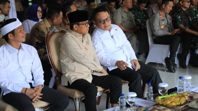 Mendes Yandri Hadiri Pelantikan PP PABPDSI, Ajak BPD Perkuat Pembangunan Desa Menuju Indonesia Emas 2045