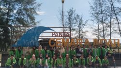 Mahasiswa STIP Yashafa Kunjungi Pantai Cemara Indah, Soroti Ancaman Abrasi
