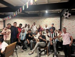 Yudha Pratama Nobar Final Piala Dunia 2026 Bareng Keluarga Kei di Jakarta, Rayakan Spanyol Juara