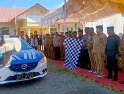 Bupati Nagan Raya Lepas Karnaval Kirab Budaya HUT ke-24, Ribuan Peserta Meriahkan Jalanan