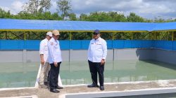 Kemarau Panjang, Wabup Asmat Tinjau Penampungan Air SPAM Kaye Pastikan Pasokan Tetap Aman