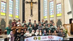 FKUB Banjarmasin Kunjungi Paroki St. Vincentius a Paulo Kediri, Pelajari Kerukunan Umat Beragama