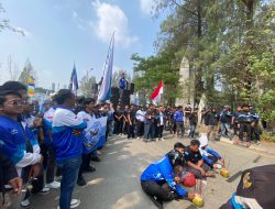 DPC XTC Sexyroad Indonesia Kabupaten Bekasi Gelar Aksi di Pemkab, Soroti Kinerja DLH