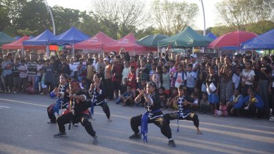 Semarak Karnaval HUT ke-81 RI di Belu, IKS PI Kera Sakti Curi Perhatian Warga dan Pejabat