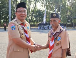 Wabup Gresik Pimpin Apel Besar Hari Pramuka ke-65, Dorong Generasi Muda Dukung Swasembada Pangan