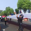 PNIB Gelar Kirab Bendera 300 Meter di Jombang, Suarakan Duka Flores hingga Muktamar NU