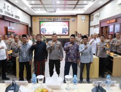 Polres Jombang Gelar Rakor Pengamanan Istighotsah Akbar Pra-Muktamar ke-35 NU