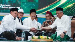 Ribuan Jemaah Putihkan Tambakberas Jombang, Gelar Istighosah Menjelang Muktamar ke-35 NU