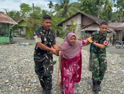 TNI Hadir untuk Rakyat: Yonif TP 856/SBS Gelar Bakti Kesehatan Gratis di Meunasah Dayah