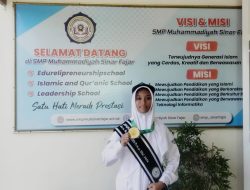 Siswi SMP Muhammadiyah Sinar Fajar Cawas Boyong Medali Emas O2SN 2026 Cabang Pencak Silat
