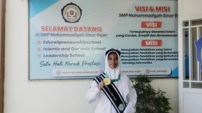 Siswi SMP Muhammadiyah Sinar Fajar Cawas Boyong Medali Emas O2SN 2026 Cabang Pencak Silat