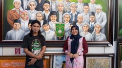 Semarakkan Muktamar ke-35 NU, Pameran dan Lelang Lukisan Muasis Gelaran Seniman Jombang Dipuji Ning Lia