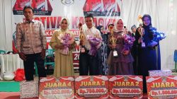 Ririn Dari Desa Surulangun Raih Juara 1 Lomba Karaoke Tingkat Kecamatan Rawas Ulu