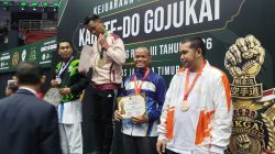Maknun Sabet Medali Perunggu Kumite di Kejuaraan Nasional Karatedo Gojukai Piala Jaksa Agung ke-3
