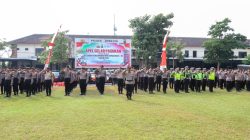 Amankan Muktamar ke-35 NU di Jombang, Polres Jombang dan BKO Polda Jatim Terjunkan Ratusan Personel