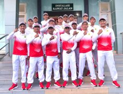 Lepas Tim Gerak Jalan 45 KM, RSUD Kota Tanjungpinang Optimistis Raih Kemenangan