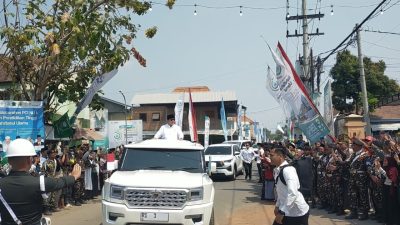 Presiden Prabowo Subianto Resmi Menutup Muktamar ke-35 NU di Jombang, Antusiasme Warga Foto di Mobil RI 1 Curi Perhatian