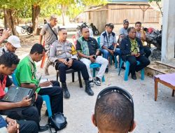 Dimediasi Kapolsek “Diknas”, Pembangunan Jalan Usaha Tani Tuapakas Kembali Dilanjutkan