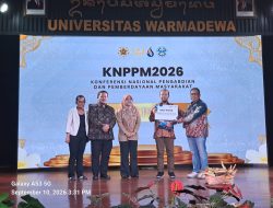 Dosen Universitas Halu Oleo Curi Perhatian di Ajang Nasional, Raih Best Paper KNPPM ke-4 2026