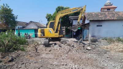 Cor Beton di Tanah Kas Desa Drono Klaten Dibongkar, Warga Pengkol Pasrah