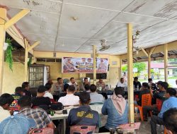 Kapolres Nagan Raya Ajak Awak Media Perkuat Sinergi, Sosialisasikan Layanan 110