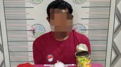 Nyaris Kabur Lewat Pintu Belakang! Pria di Nagan Raya Ditangkap Bawa Sabu 28,82 Gram