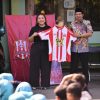 Deltras FC Goes to School ke SMPN 1 Jabon, Wigi Pratama hingga Leonard Tupamahu Beri Motivasi