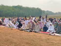 Kemarau Panjang! Warga dan Pelajar Tulang Bawang Tengah Gelar Salat Istisqa dan Muhasabah Bersama