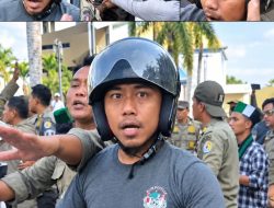 Ricuh! Aksi HMI di Kantor Gubernur Sultra Berujung Pemukulan, Kader Luka Lebam