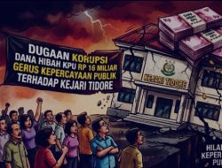 7 Bulan Tak Ada Tersangka! Dugaan Korupsi Dana Hibah KPU Tidore Rp16 Miliar Diprotes, KPK Diminta Ambil Alih