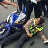 Pelajar Tabrak Polwan Saat Razia di Lumajang, Motor Tanpa Spion hingga Knalpot Brong