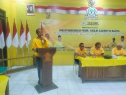 Golkar Klaten Serbu Desa! Target 10 Kursi, 30 Persen Kader Perempuan