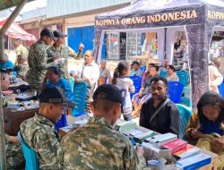 Blusukan ke Pasar Inpres Soe, Prajurit Yonif TP 929 Buka Pengobatan Gratis untuk Warga