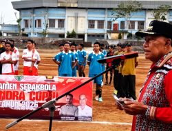 Warning Keras Bupati TTS di Pembukaan Piala Gerindra: Benturan Wajar, Suporter Dilarang Lempar Botol!