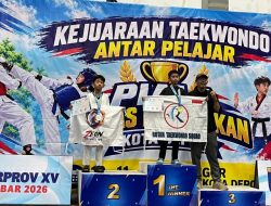 GOR GDC Bergetar! 1.150 Pelajar Depok ‘Tarung’ Taekwondo Berebut Piala Disdik & Hadiah Jutaan