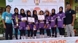 Membanggakan! SDN Ngrambe 1 Juara 1 Bola Voli Putri AKSARA 2026, Kapten Adha Okta Jadi Motor Tim