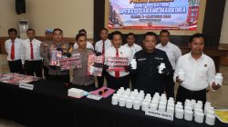 Polres Jombang Bongkar 41 Kasus Narkoba, 51 Tersangka Diamankan, 51 Ribu Pil Okerbaya Disita
