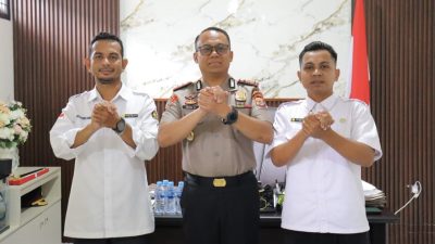 Perkuat Sinergi Pemuda dan Polri, Ketua Pemuda ICMI Kota Tual Silaturahmi dengan Kapolres Malra